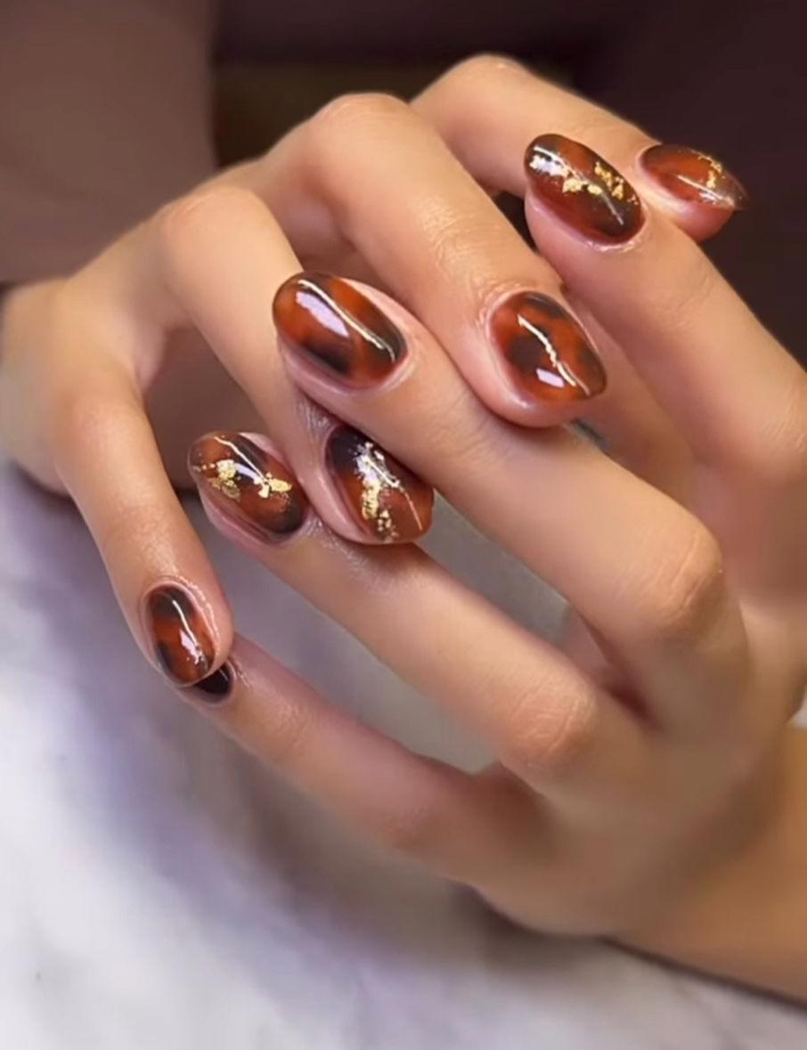Glazed Donut japanese nail trend nyc