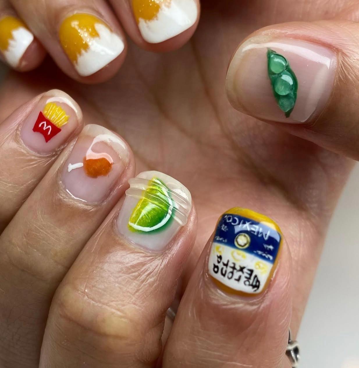 micro art japanese nail trend at kakolicious